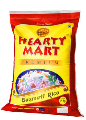 sacs de emballage tissés par pp de farine de blé du sac 25kg de riz de 300-700mm