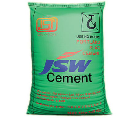 Sac de mortier de ciment de matériaux de construction 50KG, sac adhésif de tuile de PE